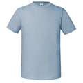 Graublau - Front - Fruit Of The Loom Herren Premium T-Shirt