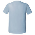 Graublau - Back - Fruit Of The Loom Herren Premium T-Shirt