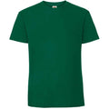 College Grün - Front - Fruit Of The Loom Herren Premium T-Shirt