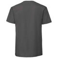 Hellgrau - Back - Fruit Of The Loom Herren Premium T-Shirt