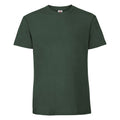 Flaschengrün - Front - Fruit Of The Loom Herren Premium T-Shirt