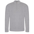 Grau meliert - Front - Ecologie Herren Wakhan Zip Sweater