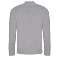 Grau meliert - Back - Ecologie Herren Wakhan Zip Sweater