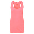 Neonpink - Front - Comfort Colors Damen Top mit Racerback