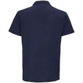 Dunkelblau - Back - SOLS Herren Summer II Pique Polo-Shirt, Kurzarm