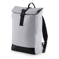 Silber Reflektierend - Front - BagBase Reflektierender Rucksack