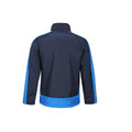 Marineblau-Königsblau - Back - Regatta Herren Softshelljacke, dreilagig