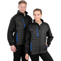 Schwarz-Königsblau - Side - Result Herren Softshelljacke Compass gefüttert