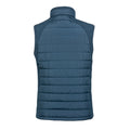 Marineblau - Back - Result Herren Softshell-Weste Compass gefüttert