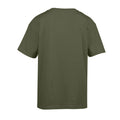 Militärgrün - Back - Gildan Kinder SoftStyle T-Shirt