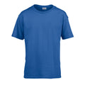 Königsblau - Front - Gildan Kinder SoftStyle T-Shirt