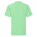 Neon Mint - Back - Fruit Of The Loom Jungen Iconic T-Shirt