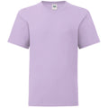 Sanfter Lavendel - Side - Fruit Of The Loom Jungen Iconic T-Shirt