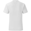 Weiß - Back - Fruit Of The Loom Herren T-Shirt Iconic