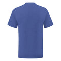 Royal meliert - Back - Fruit Of The Loom Herren T-Shirt Iconic