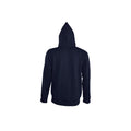 Marineblau - Side - SOLS Herren Seven Kapuzenjacke - Kapuzen-Sweatshirt mit Reißverschluss