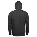 Holzkohle-Mergel - Back - SOLS Herren Seven Kapuzenjacke - Kapuzen-Sweatshirt mit Reißverschluss