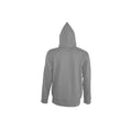 Grau meliert - Side - SOLS Herren Seven Kapuzenjacke - Kapuzen-Sweatshirt mit Reißverschluss