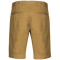 Camel - Back - Kariban Herren Chino-Bermudashorts