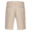 Beige - Back - Kariban Herren Chino-Bermudashorts