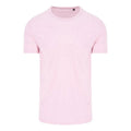 Rosa - Front - AWDis Just Ts Herren T-Shirt