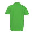 Limette - Back - Spiro Unisex Erwachsene Impact Performance Aircool Polo Shirt