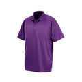 Violett - Front - Spiro Unisex Erwachsene Impact Performance Aircool Polo Shirt