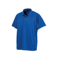 Königsblau - Front - Spiro Unisex Erwachsene Impact Performance Aircool Polo Shirt