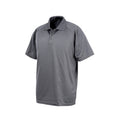 Grau - Front - Spiro Unisex Erwachsene Impact Performance Aircool Polo Shirt