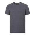 Convoy Grau - Front - Russell Herren Authentic Pure Organik T-Shirt