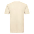 Natur - Back - Russell Herren Authentic Pure Organik T-Shirt