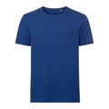 Königsblau - Front - Russell Herren Authentic Pure Organik T-Shirt
