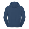 Blau meliert - Back - Russell Herren Authentic Meliert Kapuzenpullover