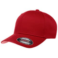 Rot - Front - Flexfit Unisex Baseballkappe