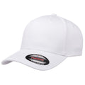 Weiß - Front - Flexfit Unisex Baseballkappe