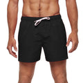 Schwarz - Side - Proact - Badeshorts für Herren-Damen Unisex