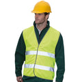 Fluoreszierendes Gelb - Side - Result - "Core Motorist" Hi-Vis Weste für Herren-Damen Unisex