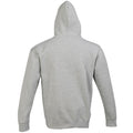 Dunkelgrau - Close up - SOLS Slam Unisex Kapuzenpullover - Kapuzen-Sweatshirt