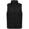 Schwarz - Front - Henbury Unisex Erwachsene Stepp Gilet