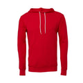 Rot - Front - Bella + Canvas Erwachsene Unisex Kapuzenpullover