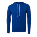 Königsblau - Front - Bella + Canvas Erwachsene Unisex Kapuzenpullover