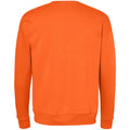 Orange - Back - Bella + Canvas Erwachsene Unisex Drop Schulter Sweatshirt