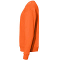 Orange - Side - Bella + Canvas Erwachsene Unisex Drop Schulter Sweatshirt