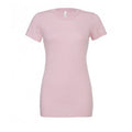 Pink - Front - Bella + Canvas Damen Relaxed Jersey T-Shirt