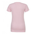 Pink - Back - Bella + Canvas Damen Relaxed Jersey T-Shirt