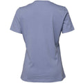 Lavendel-Blau - Back - Bella + Canvas Damen Relaxed Jersey T-Shirt