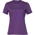 Königliches Lila - Front - Bella + Canvas Damen Relaxed Jersey T-Shirt