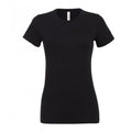 Schwarz - Front - Bella + Canvas Damen Relaxed Jersey T-Shirt