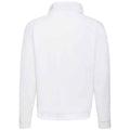 Weiß - Back - Fruit of the Loom Erwachsene Unisex Klassik Zip Sweatshirt