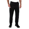 Schwarz - Front - AFD Herren Slim Fit Stretch Hose